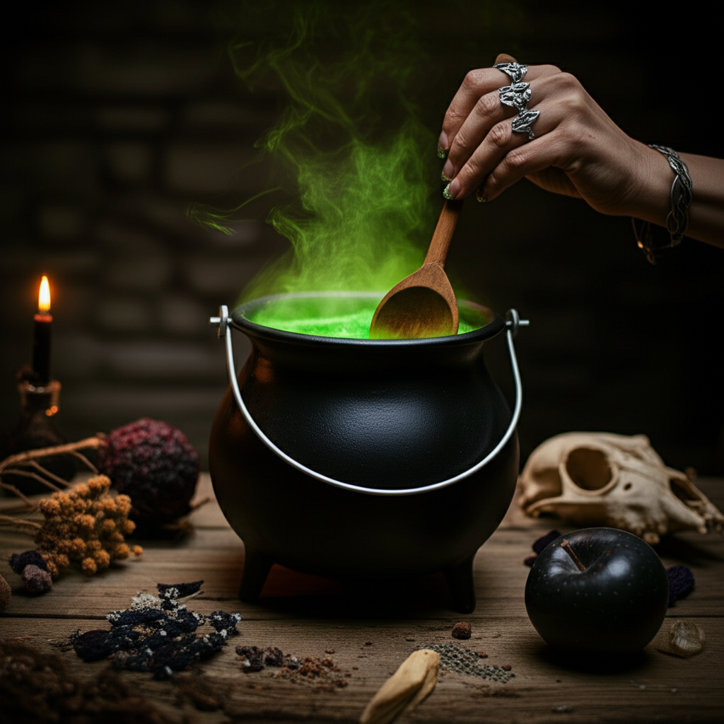 Witch’s Black Brew: Deadly Poison Curse