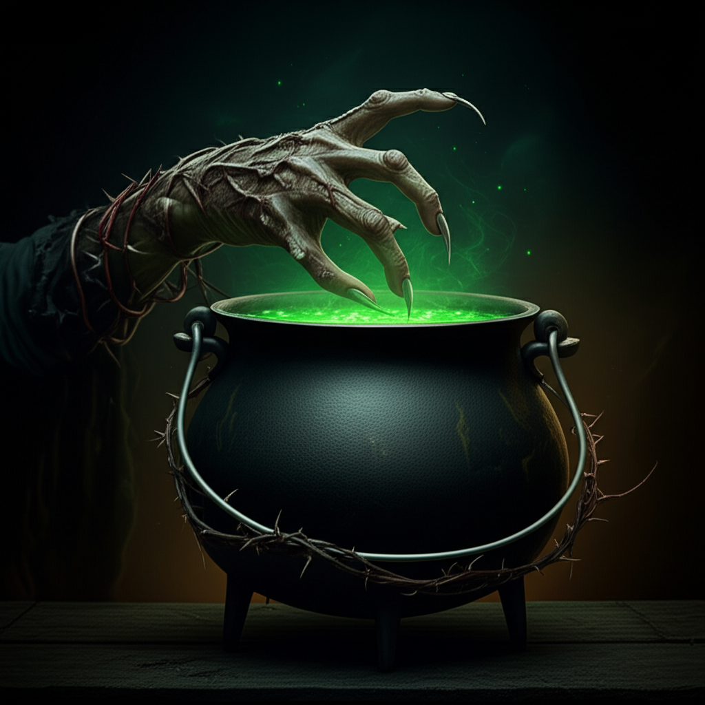 Witch’s Brew: Thorn-Cursed Soul Spell